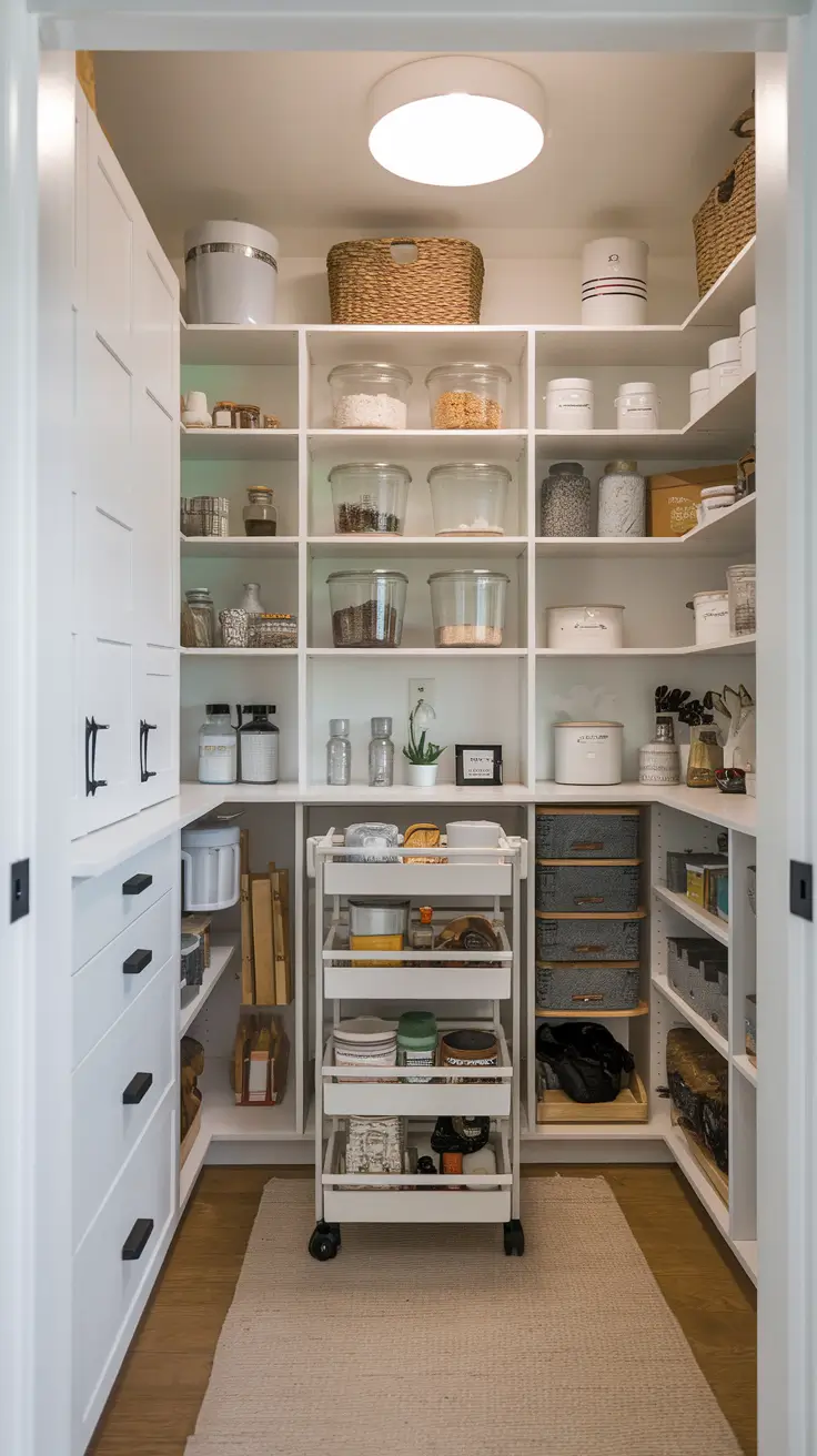 Kitchen pantry organization ideas 2026 - Simple & Modern Rustic Kitchen Inspiration