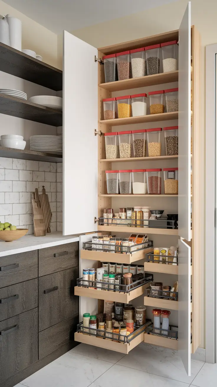 Kitchen pantry organization ideas 2026 - Simple & Modern Rustic Kitchen Inspiration