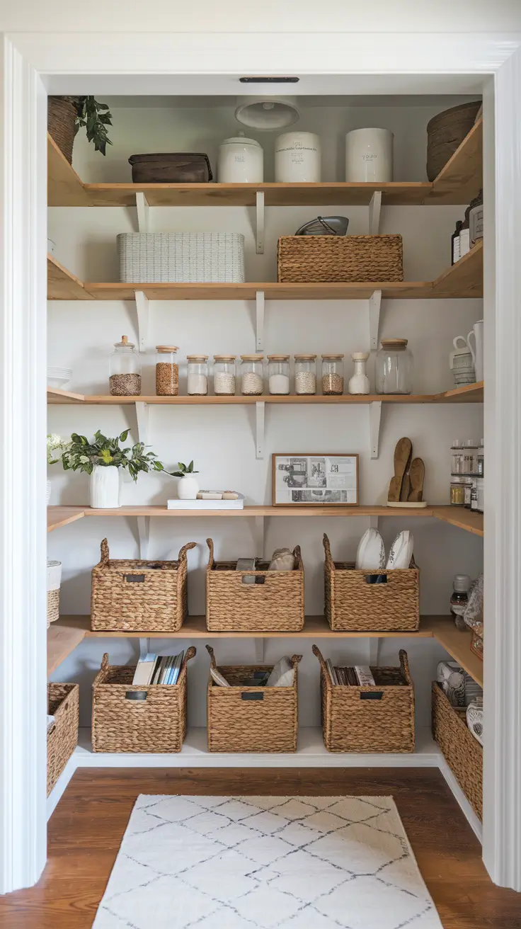 Kitchen pantry organization ideas 2026 - Simple & Modern Rustic Kitchen Inspiration