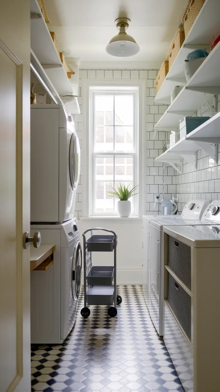 Laundry Room Shelves Ideas 2026: Modern, Farmhouse & DIY Inspiration