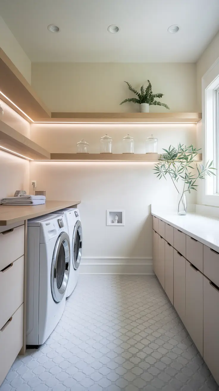 Laundry Room Shelves Ideas 2026: Modern, Farmhouse & DIY Inspiration