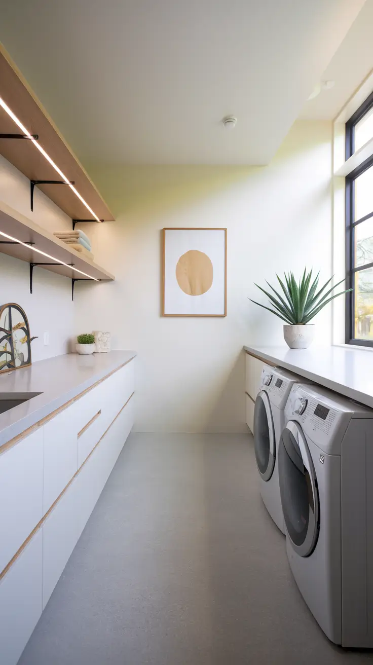 Laundry Room Shelves Ideas 2026: Modern, Farmhouse & DIY Inspiration