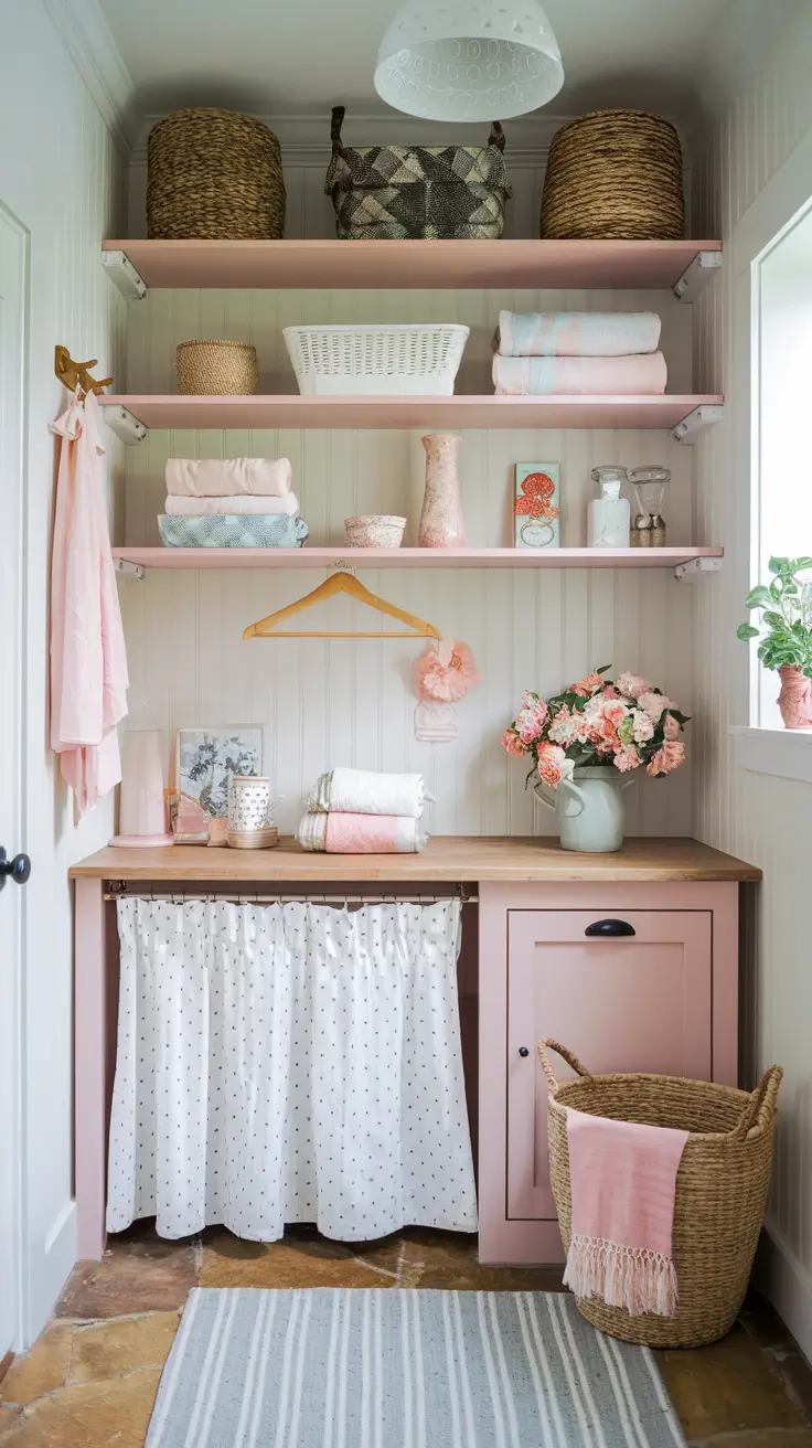 Laundry Room Shelves Ideas 2026: Modern, Farmhouse & DIY Inspiration