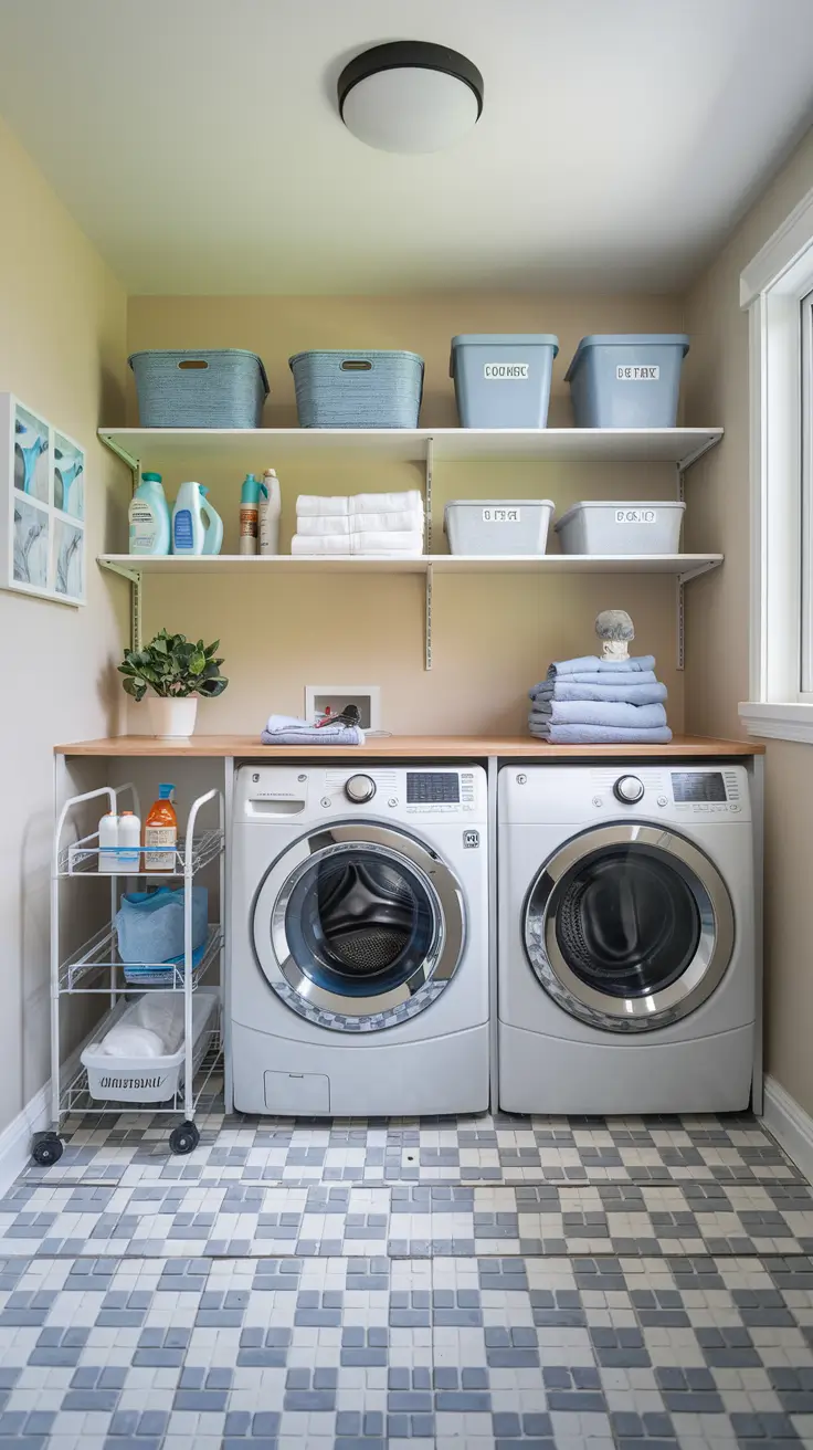 Laundry Room Shelves Ideas 2026: Modern, Farmhouse & DIY Inspiration
