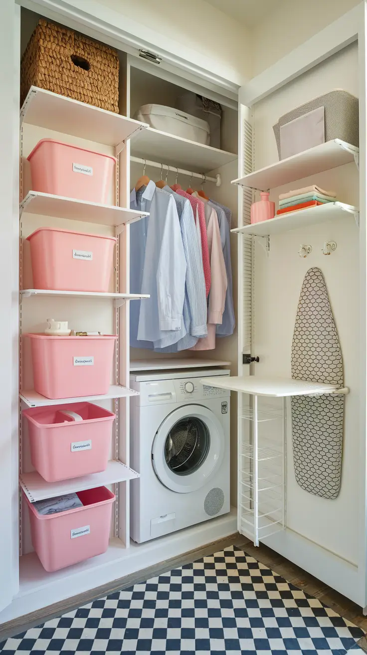 Laundry Room Shelves Ideas 2026: Modern, Farmhouse & DIY Inspiration