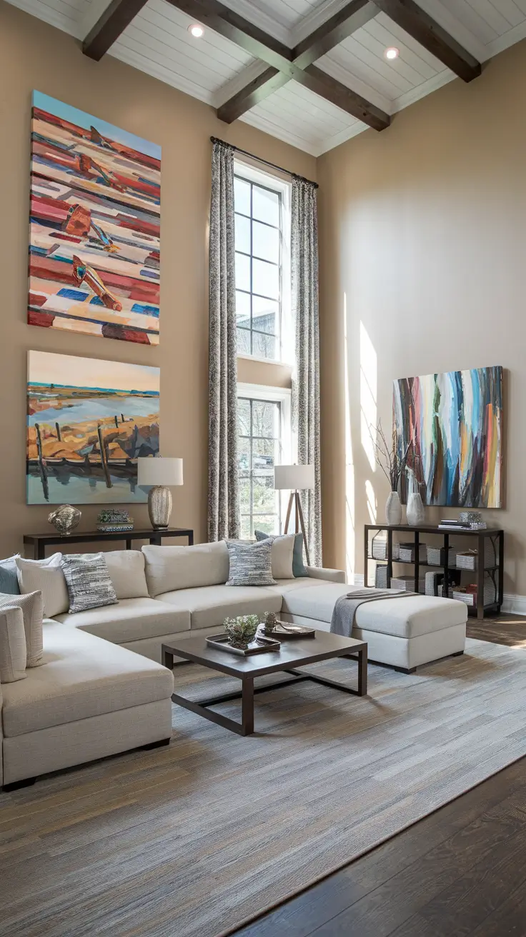 Living Room Painting Ideas 2026: Modern Color Schemes & Canvas Inspiration