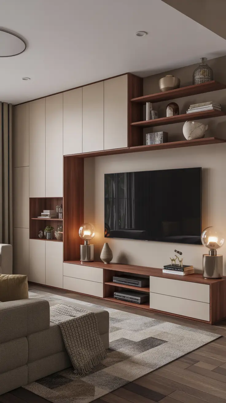 Living Room TV Wall Ideas 2026: Modern, Stylish & Space-Saving Designs