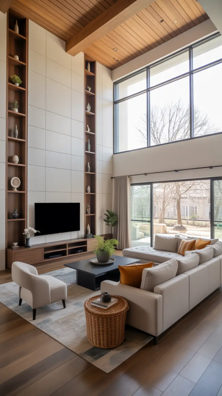 Living Room TV Wall Ideas 2026: Modern, Stylish & Space-Saving Designs