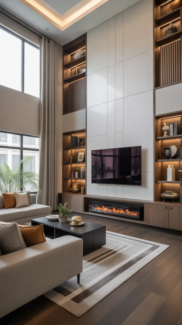 Living Room TV Wall Ideas 2026: Modern, Stylish & Space-Saving Designs