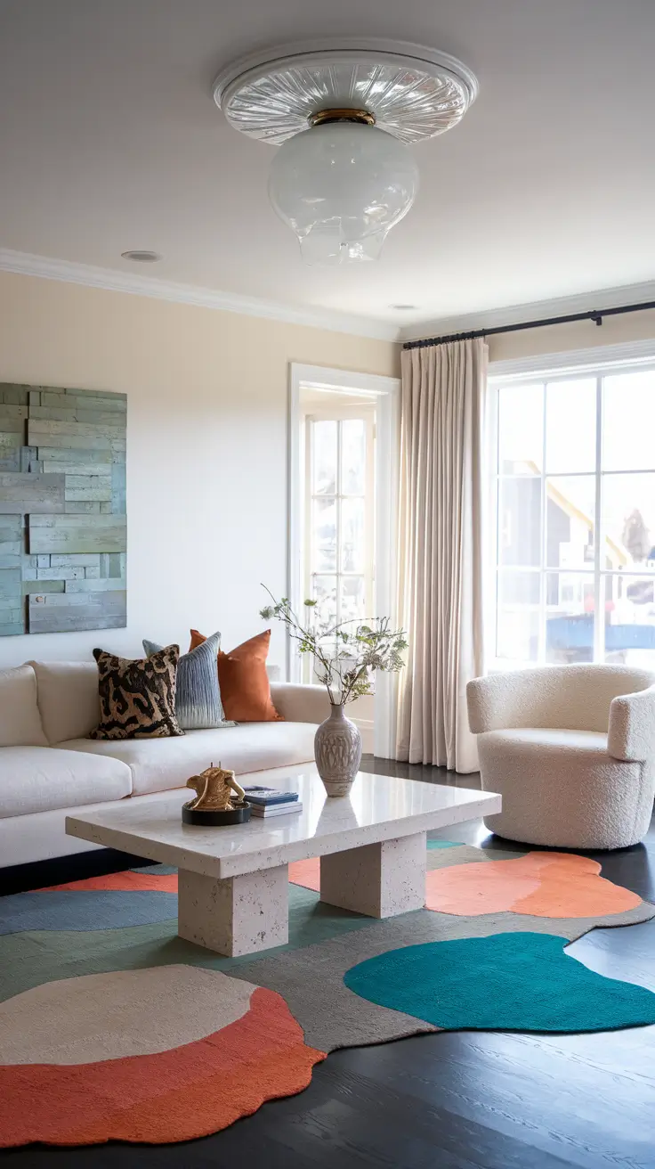 Rugs for Living Room Ideas 2026: Modern, Cozy & Colorful Inspiration