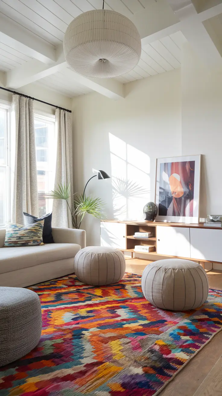 Rugs for Living Room Ideas 2026: Modern, Cozy & Colorful Inspiration