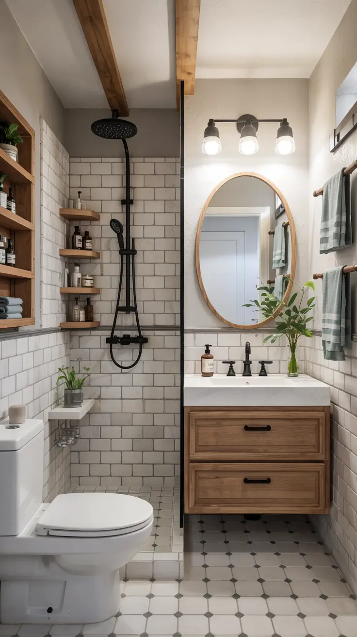 Small Bathroom Ideas 2026: Stylish, Modern & Space-Saving Designs