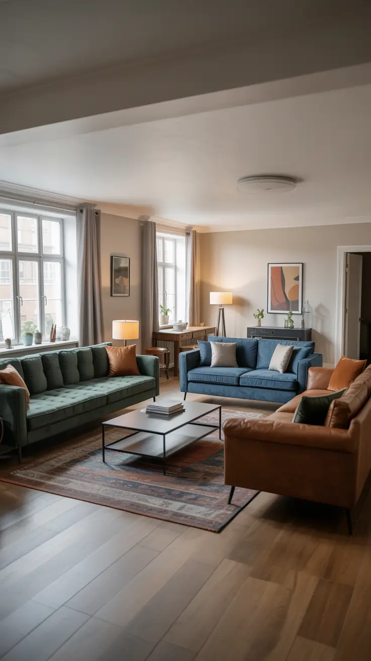 Sofas in Living Room 2026 - Creative Layout and Color Ideas