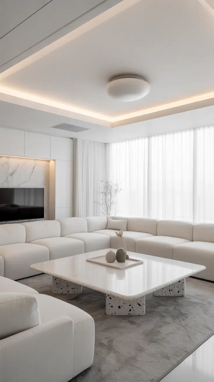 Whites Living Room Ideas 2026: Modern, Minimalist & Stylish Color Combos