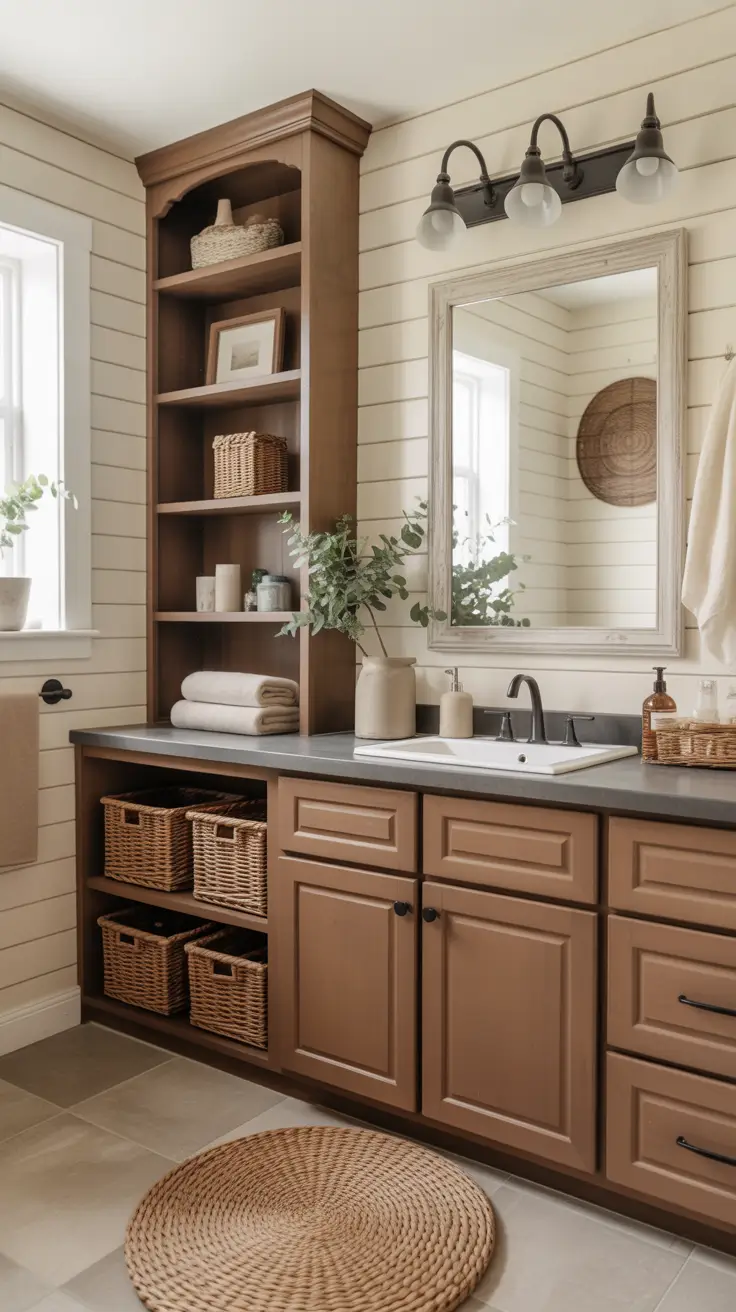 Bathroom Cabinets Ideas 2026: Modern Storage Solutions, Stylish Colors & Smart Space-Saving Designs