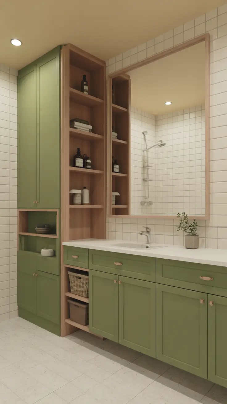 Bathroom Cabinets Ideas 2026: Modern Storage Solutions, Stylish Colors & Smart Space-Saving Designs