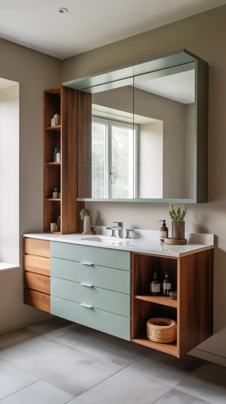Bathroom Cabinets Ideas 2026: Modern Storage Solutions, Stylish Colors & Smart Space-Saving Designs
