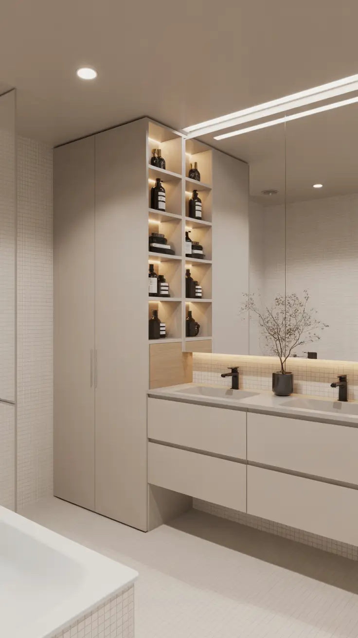 Bathroom Cabinets Ideas 2026: Modern Storage Solutions, Stylish Colors & Smart Space-Saving Designs