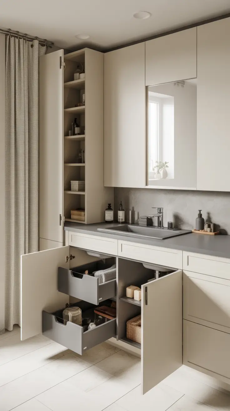 Bathroom Storage Cabinet Ideas 2026: Stylish, Smart & Space-Saving