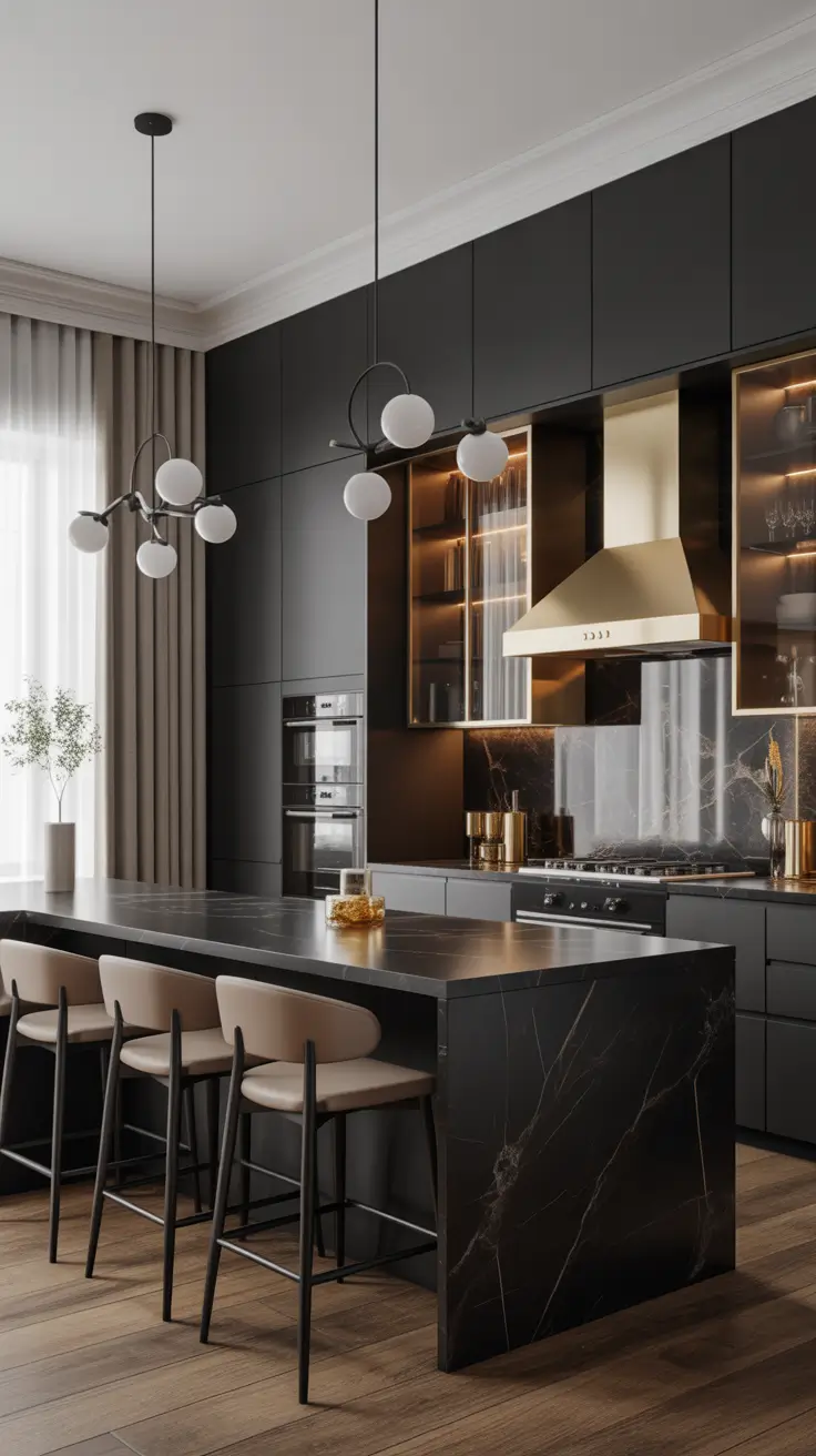 Black Kitchen Ideas 2026: Modern & Stylish Inspiration