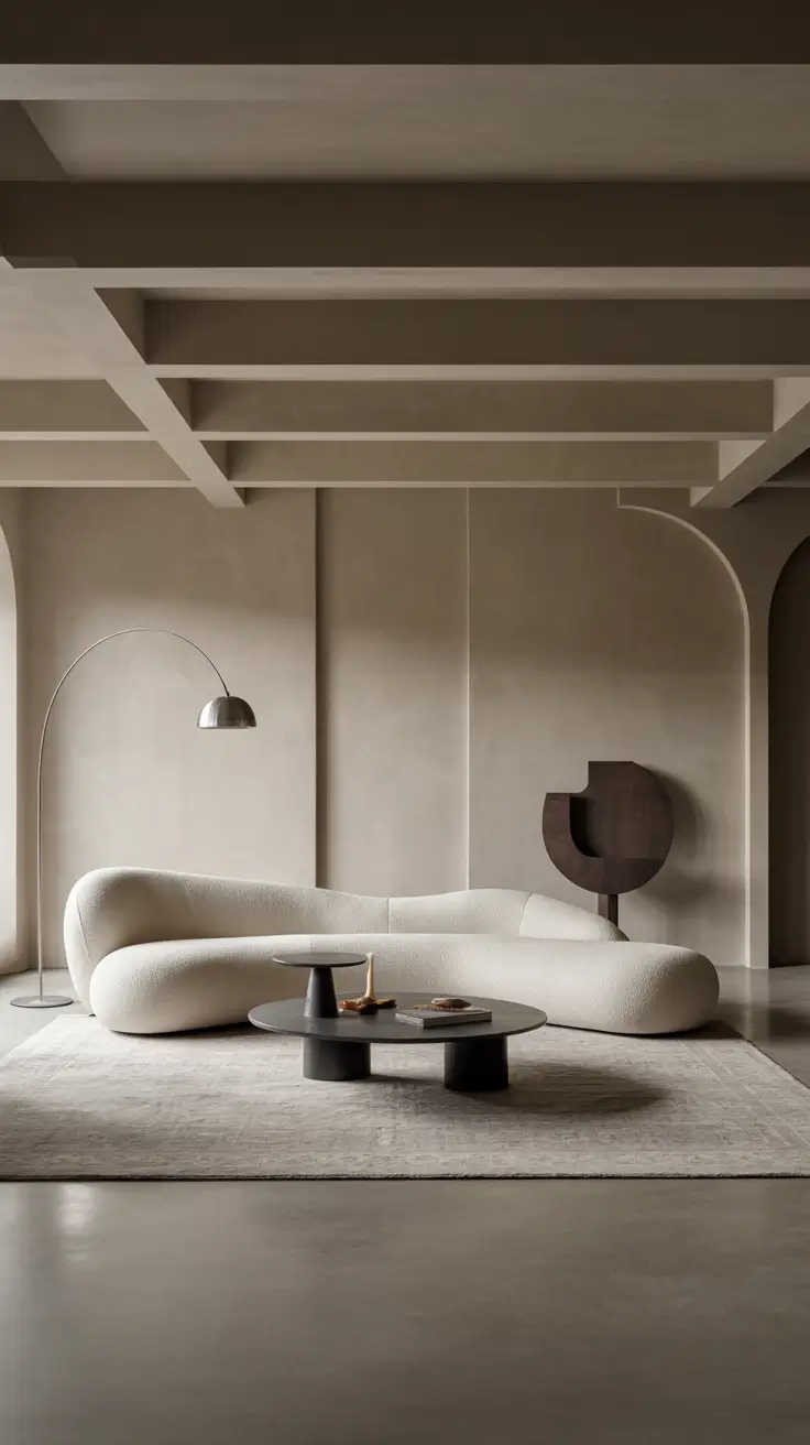 Curved Sofa Ideas for Living Room 2026: Modern, Mid-Century & Stylish Interiors