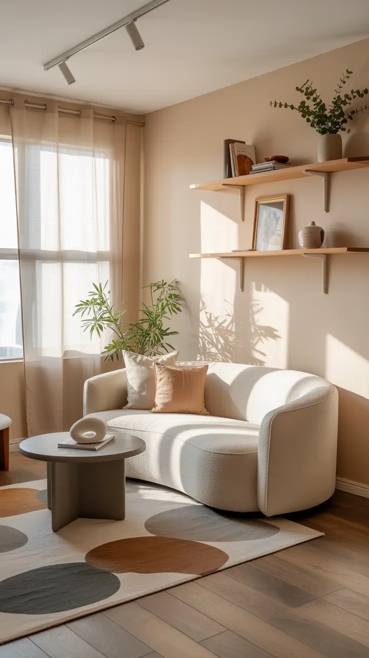 Curved Sofa Ideas for Living Room 2026: Modern, Mid-Century & Stylish Interiors