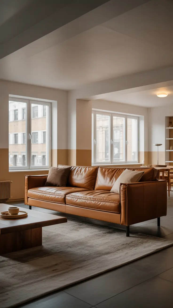 Leather Sofa Ideas 2026: Stylish Living Room Designs with Brown, Black & Modern Looks