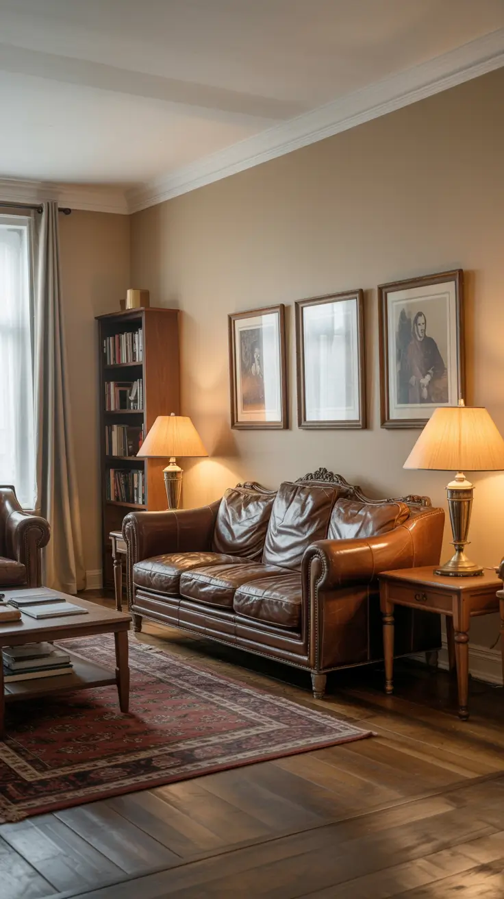 Leather Sofa Ideas 2026: Stylish Living Room Designs with Brown, Black & Modern Looks