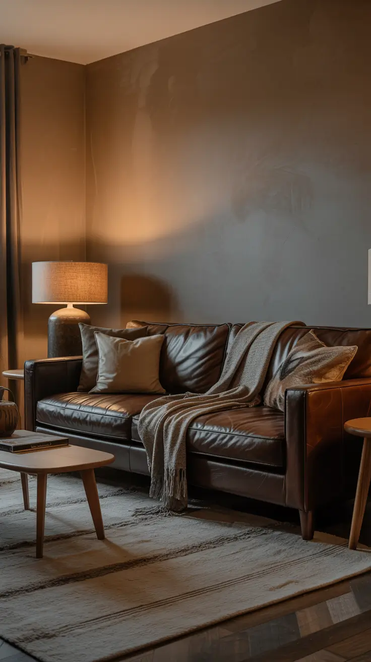Leather Sofa Ideas 2026: Stylish Living Room Designs with Brown, Black & Modern Looks