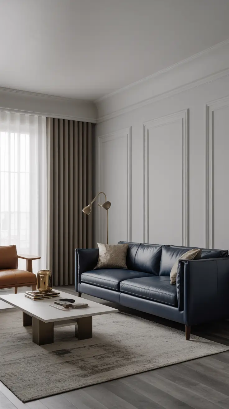 Leather Sofa Ideas 2026: Stylish Living Room Designs with Brown, Black & Modern Looks