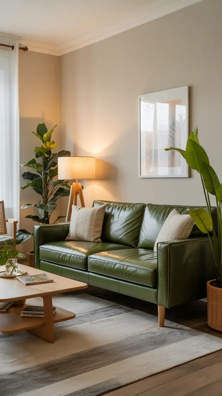 Leather Sofa Ideas 2026: Stylish Living Room Designs with Brown, Black & Modern Looks