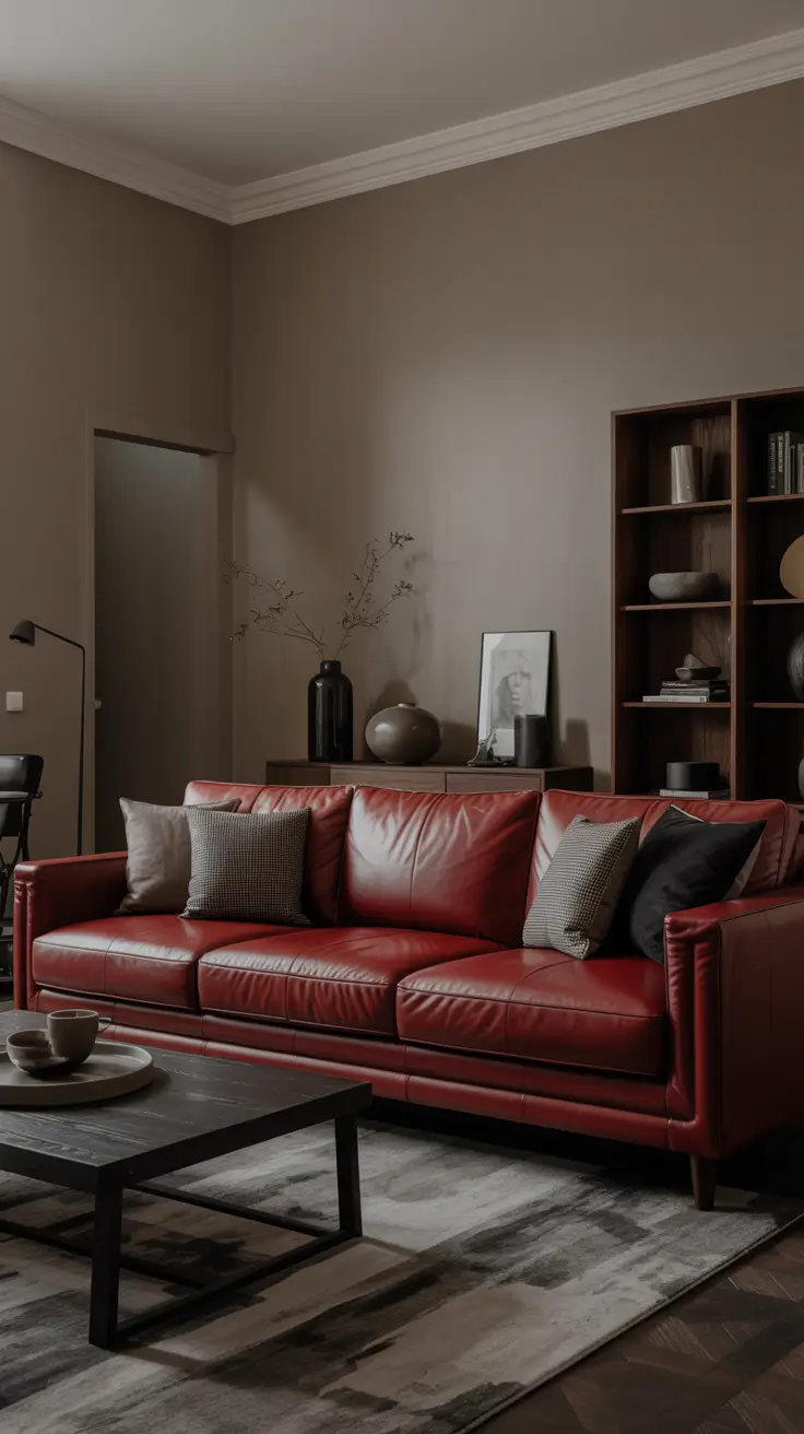 Leather Sofa Ideas 2026: Stylish Living Room Designs with Brown, Black & Modern Looks