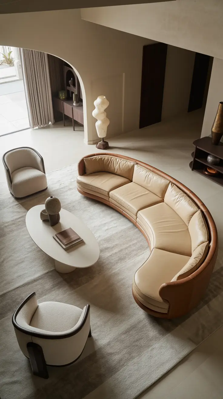 Leather Sofa Ideas 2026: Stylish Living Room Designs with Brown, Black & Modern Looks