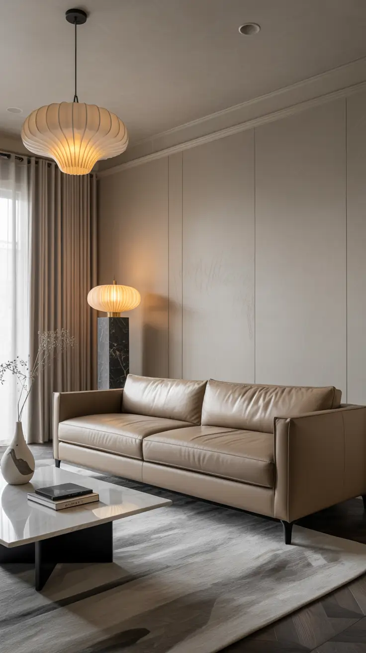 Leather Sofa Ideas 2026: Stylish Living Room Designs with Brown, Black & Modern Looks