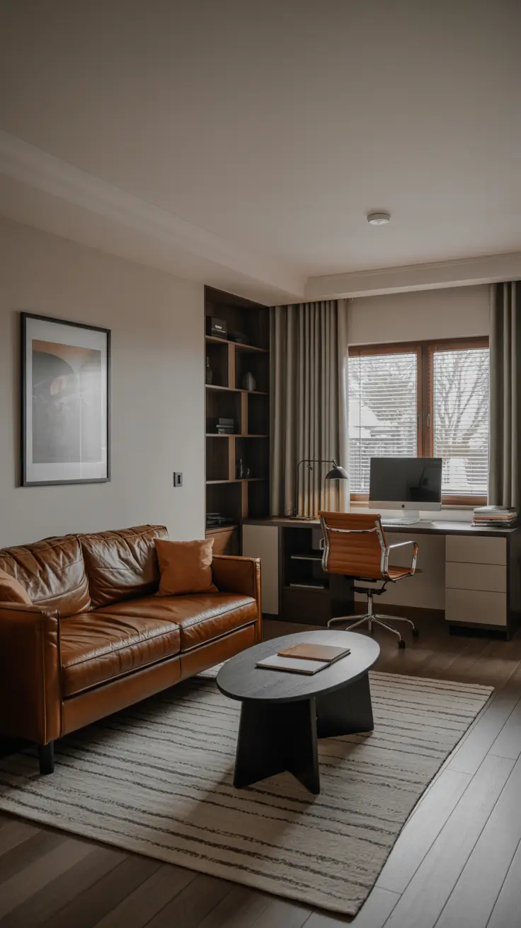 Leather Sofa Ideas 2026: Stylish Living Room Designs with Brown, Black & Modern Looks