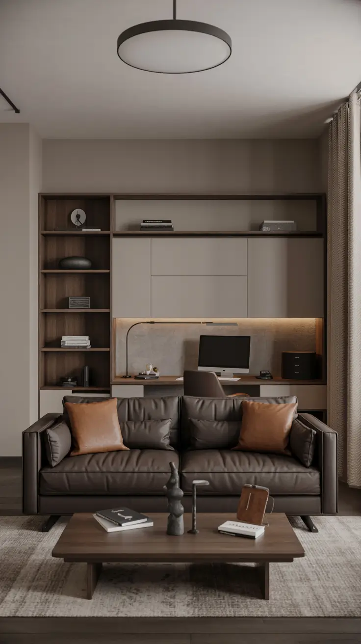 Leather Sofa Ideas 2026: Stylish Living Room Designs with Brown, Black & Modern Looks