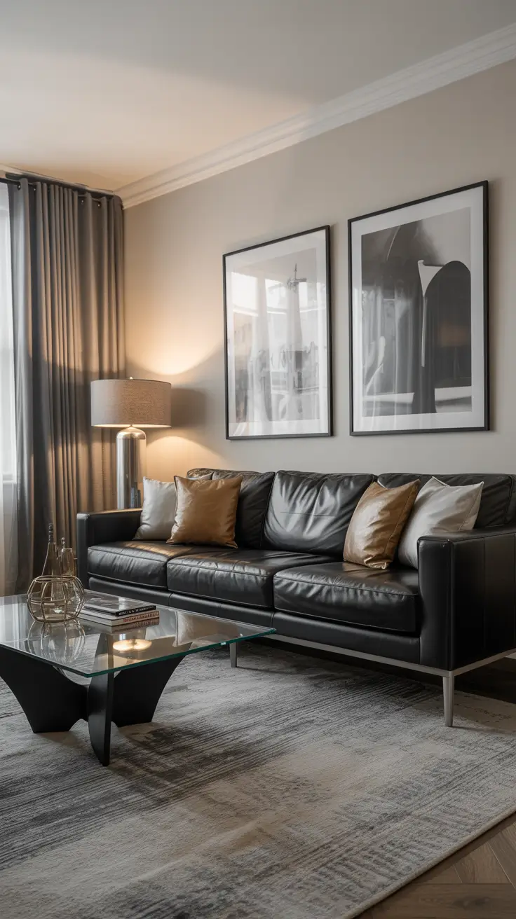 Leather Sofa Ideas 2026: Stylish Living Room Designs with Brown, Black & Modern Looks