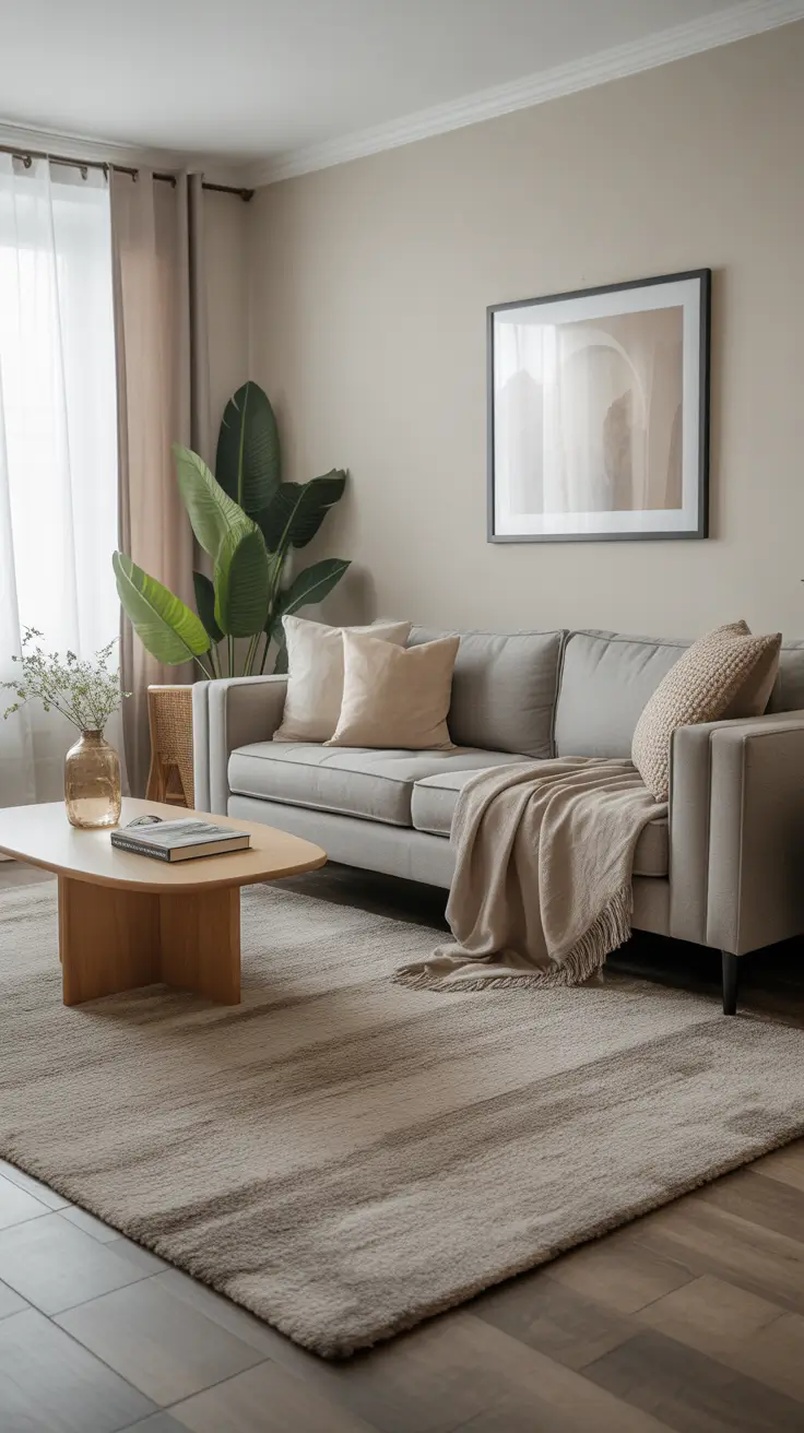 Living Room Carpet Ideas 2026: Area Rugs, Modern Colors & Cozy Styles