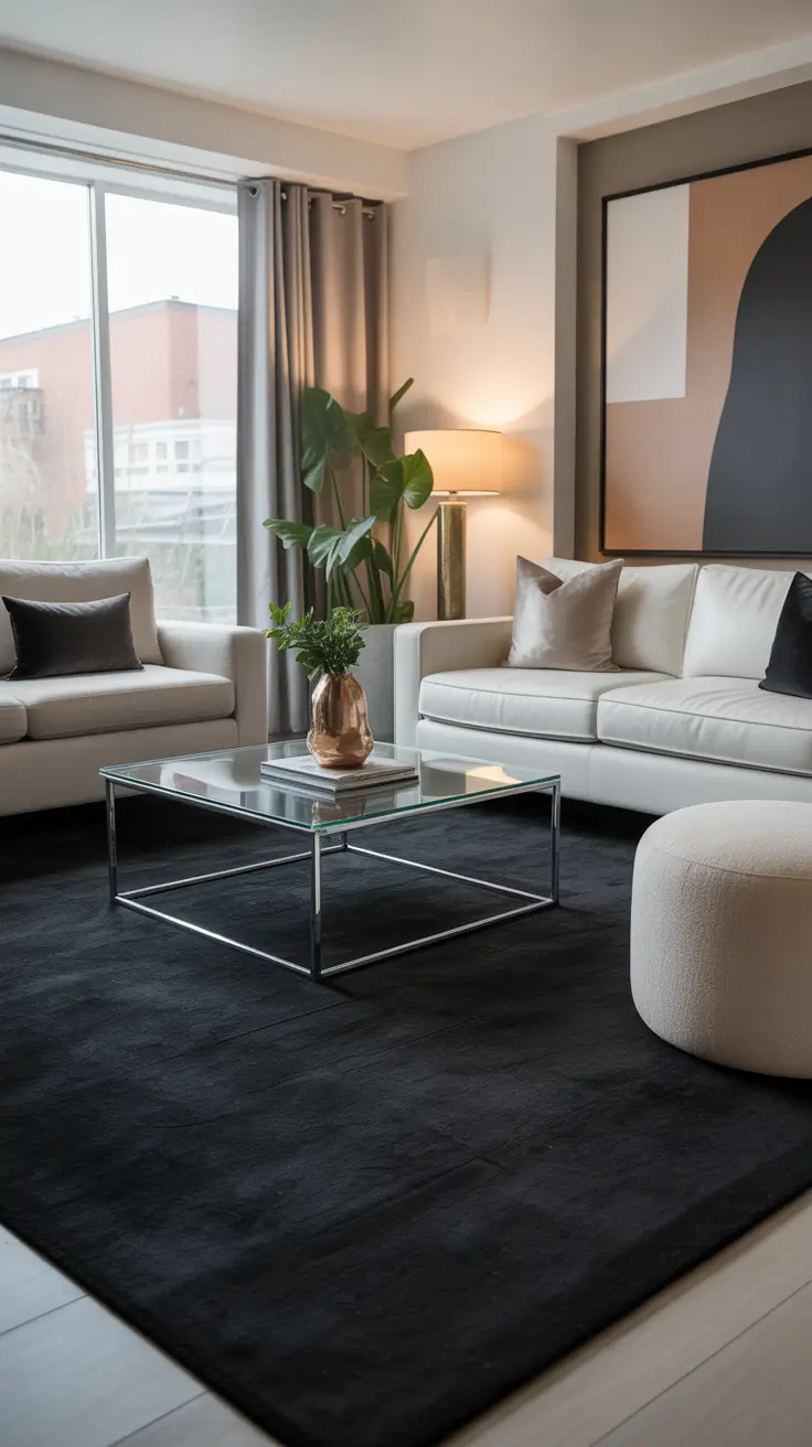 Living Room Carpet Ideas 2026: Area Rugs, Modern Colors & Cozy Styles