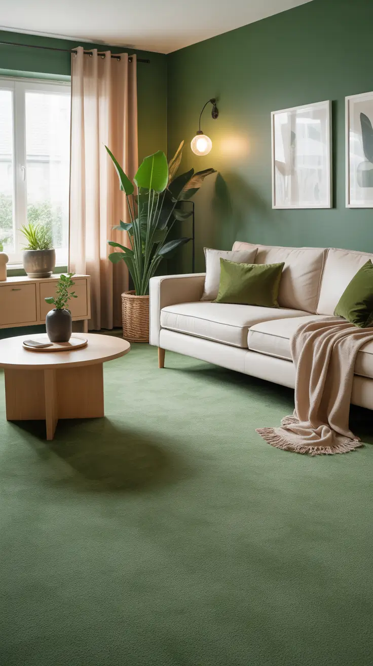 Living Room Carpet Ideas 2026: Area Rugs, Modern Colors & Cozy Styles