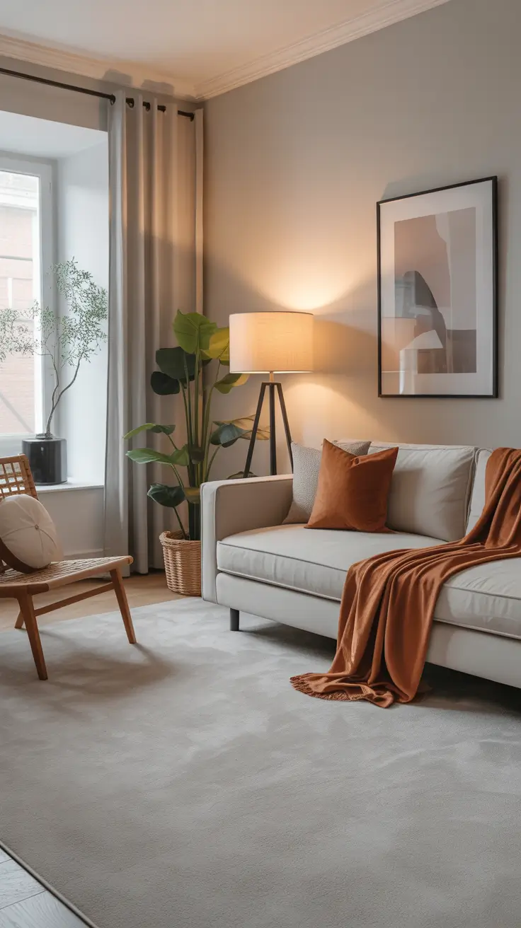 Living Room Carpet Ideas 2026: Area Rugs, Modern Colors & Cozy Styles