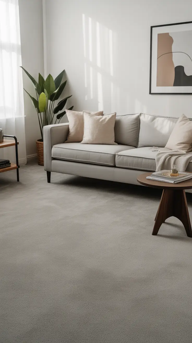 Living Room Carpet Ideas 2026: Area Rugs, Modern Colors & Cozy Styles