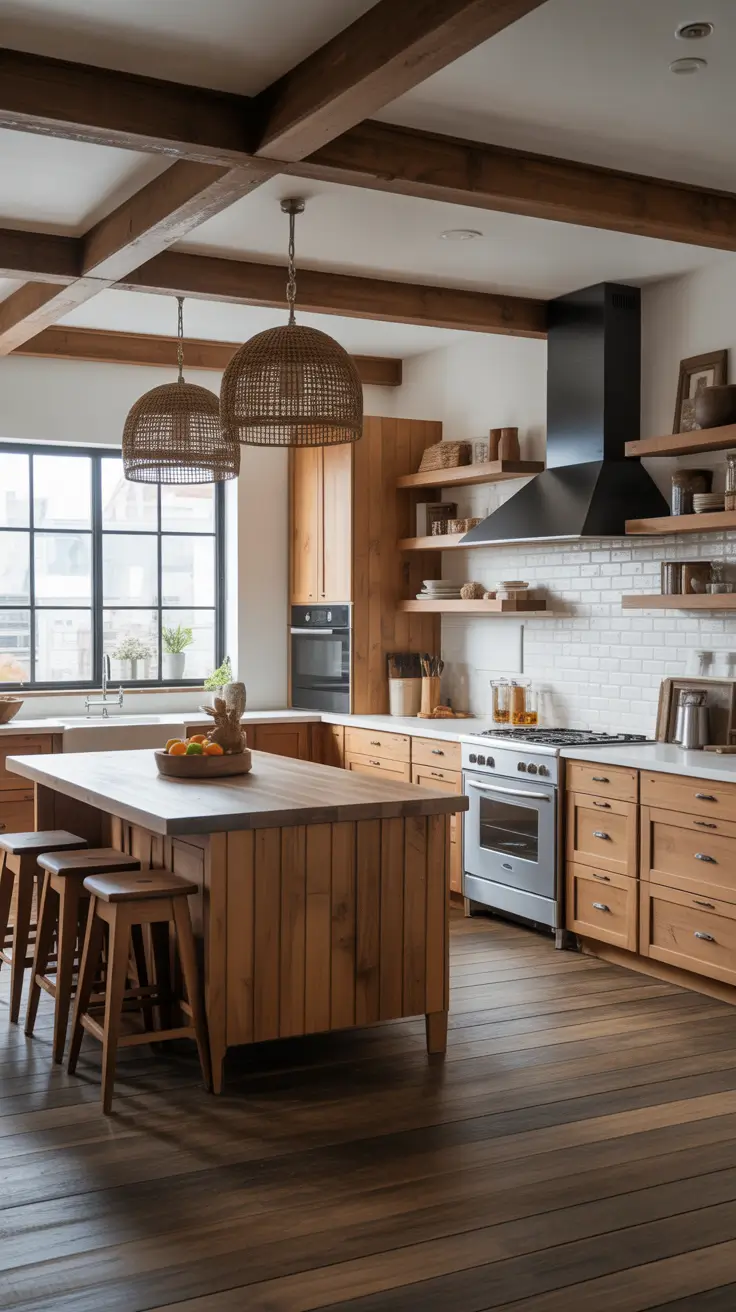 Rustic Kitchen Ideas 2026: Cozy Farmhouse & Country Style Designs