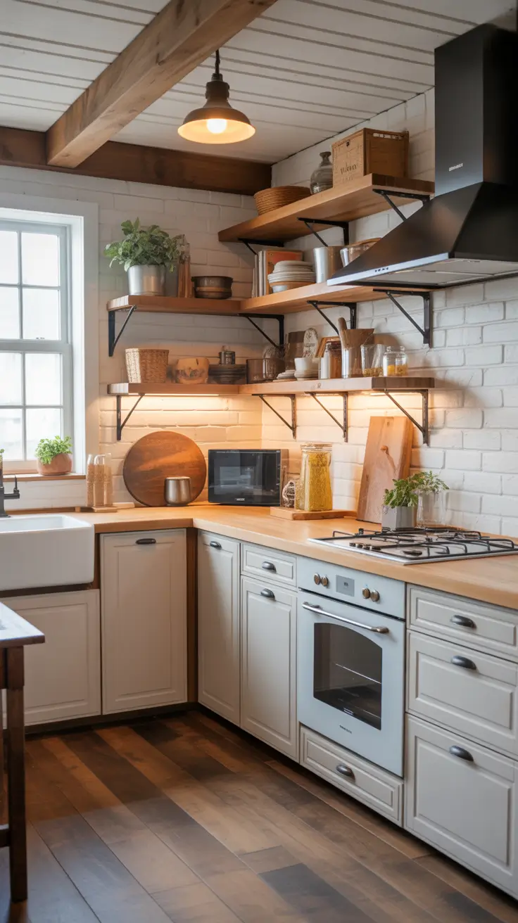 Rustic Kitchen Ideas 2026: Cozy Farmhouse & Country Style Designs