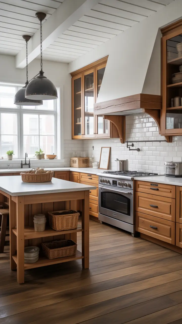 Rustic Kitchen Ideas 2026: Cozy Farmhouse & Country Style Designs