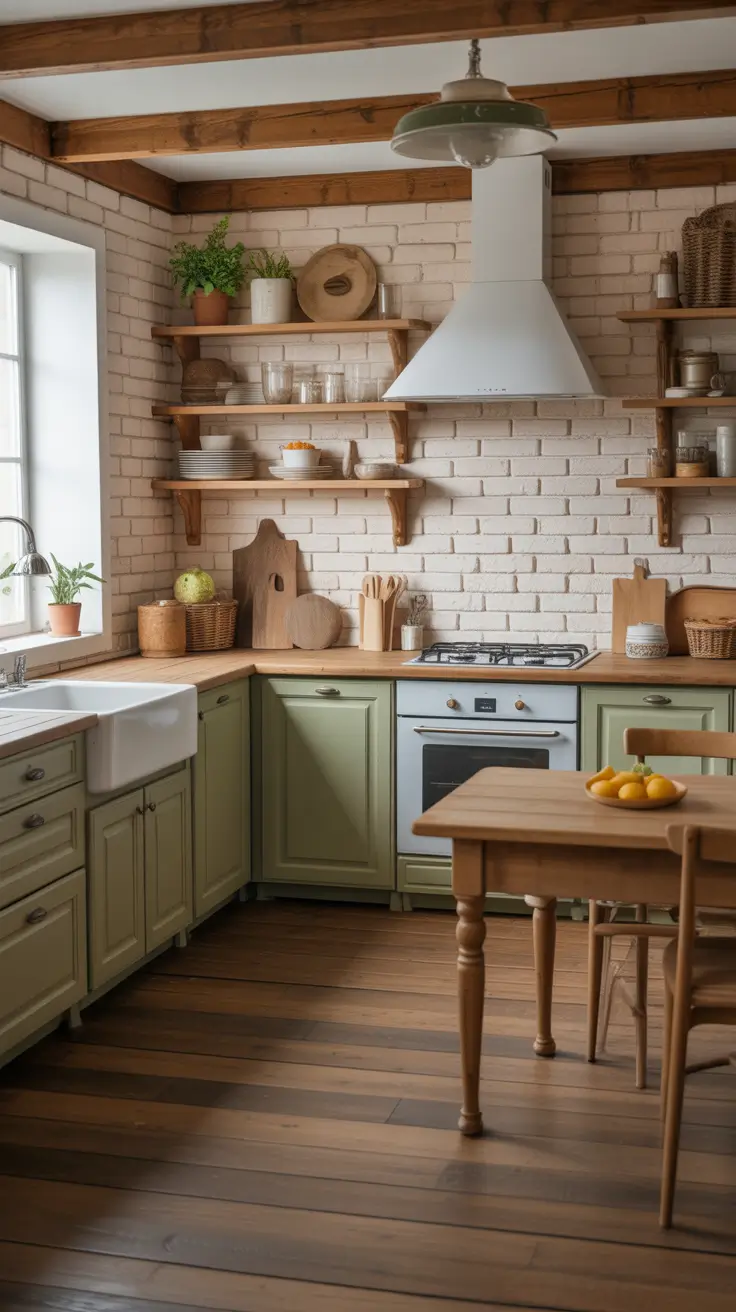 Rustic Kitchen Ideas 2026: Cozy Farmhouse & Country Style Designs