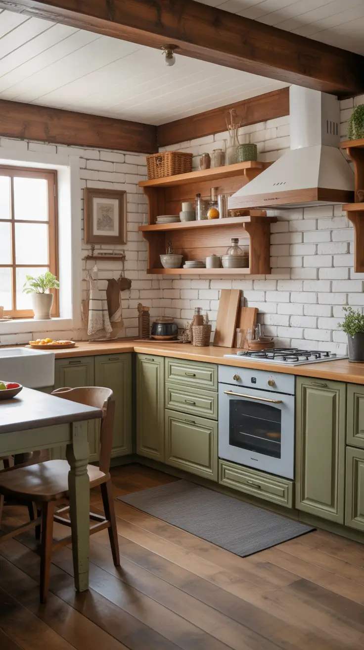 Rustic Kitchen Ideas 2026: Cozy Farmhouse & Country Style Designs