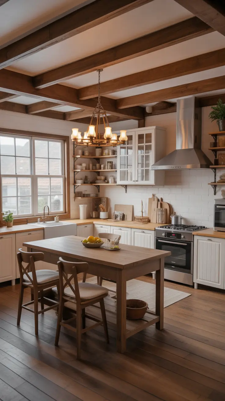 Rustic Kitchen Ideas 2026: Cozy Farmhouse & Country Style Designs