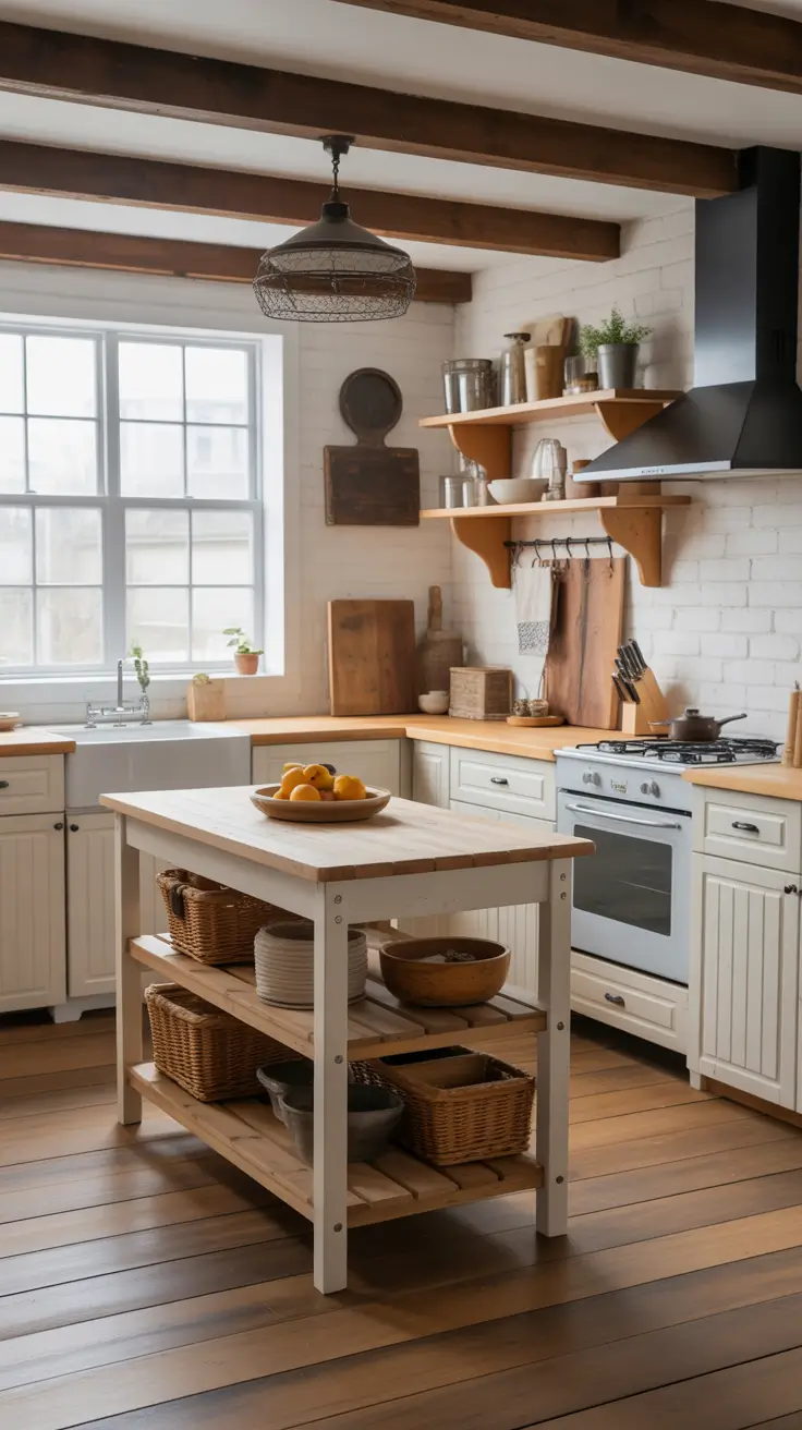 Rustic Kitchen Ideas 2026: Cozy Farmhouse & Country Style Designs