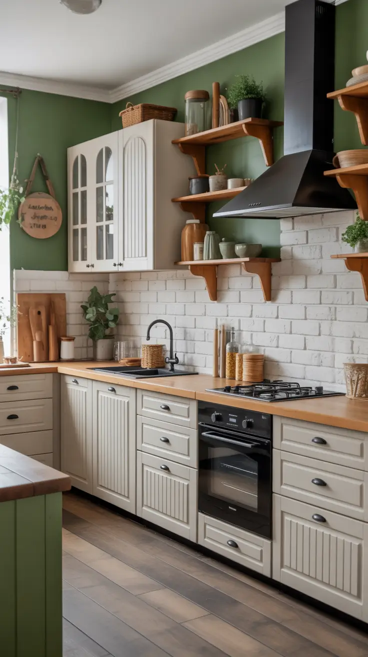 Rustic Kitchen Ideas 2026: Cozy Farmhouse & Country Style Designs
